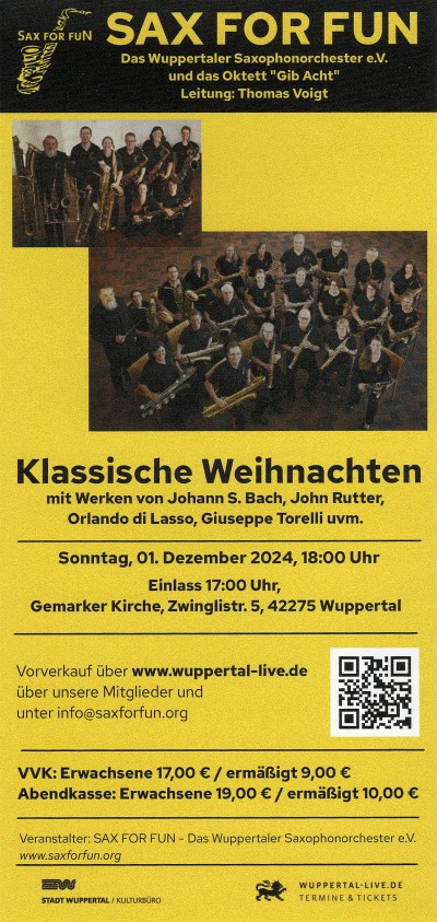 SFF-Konzertflyer